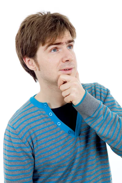 Pensive young man — Stock Photo, Image