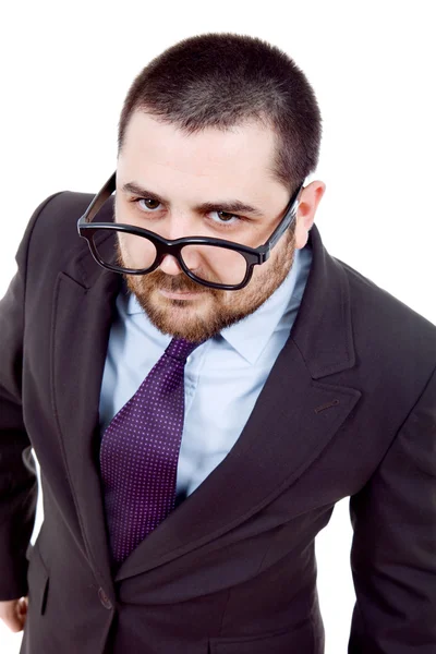 Silly business man — Stock Photo, Image