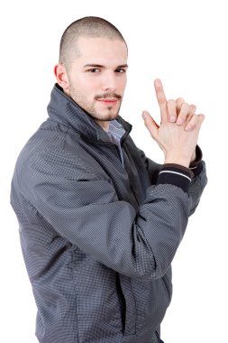 Genç casual adam