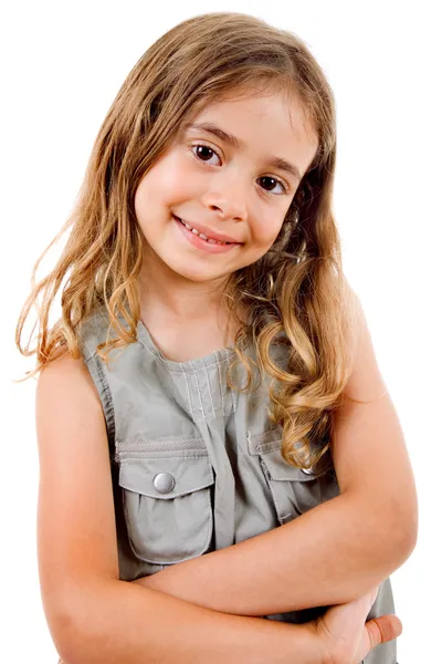 Young happy girl portrait, — Stock Photo, Image