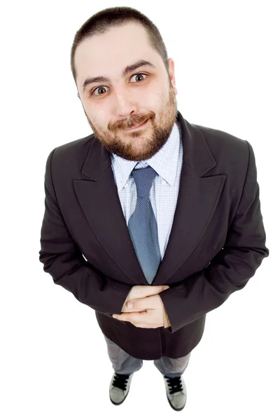 Silly business man — Stock Photo, Image