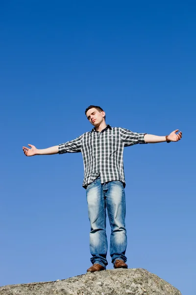 Hombre joven casual — Foto de Stock