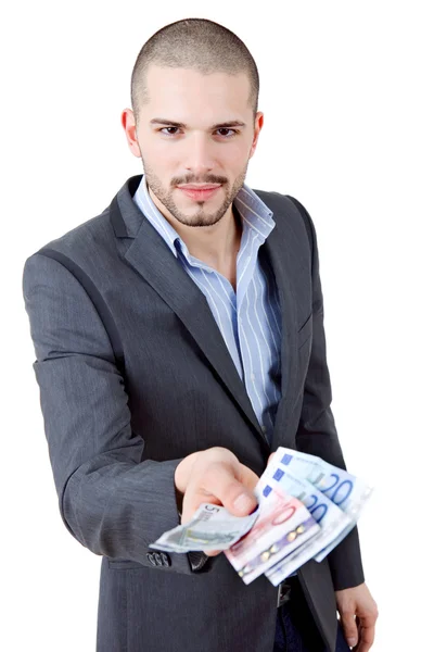 Geld man — Stockfoto