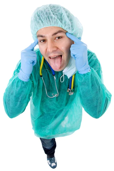 Doctor tonto. — Foto de Stock