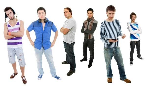 Männergruppe — Stockfoto