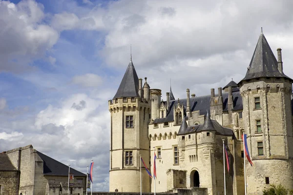 Castello di Saumur — Foto Stock