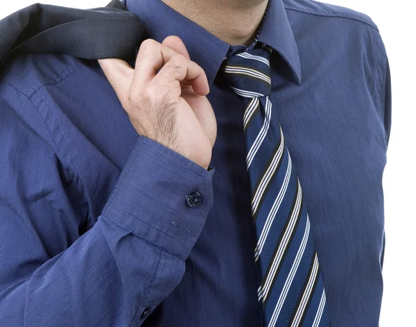 Blue tie — Stock Photo, Image