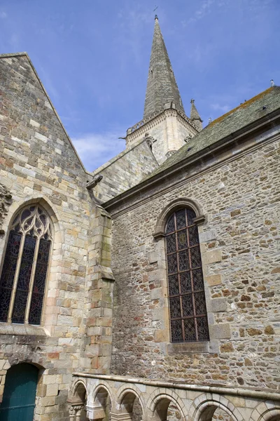 St malo cathedral — Stock Photo, Image