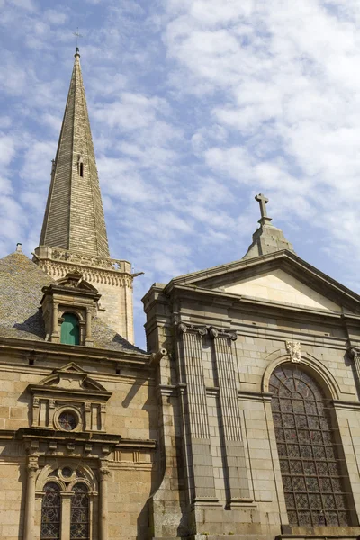 St malo cathedral — Stock Photo, Image