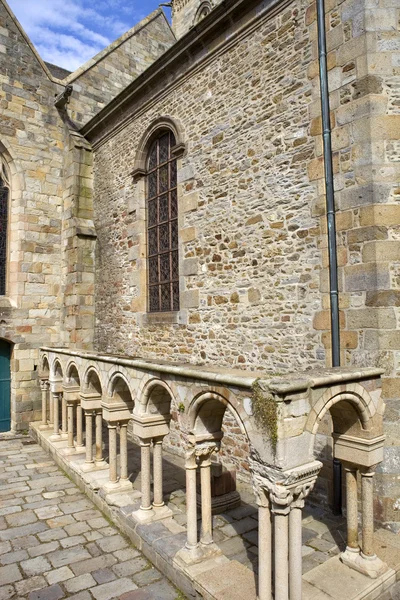 St malo cathedral — Stock Photo, Image