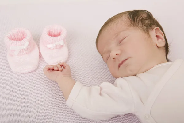 Bebé durmiendo —  Fotos de Stock