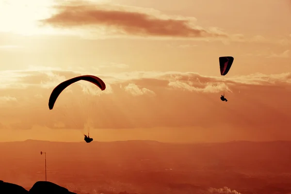 Paragliding — Stock Photo, Image