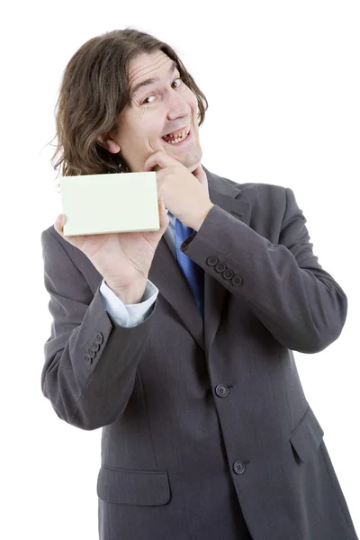 Empty card — Stock Photo, Image