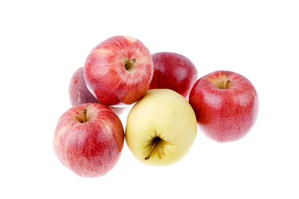 Manzanas aisladas — Foto de Stock