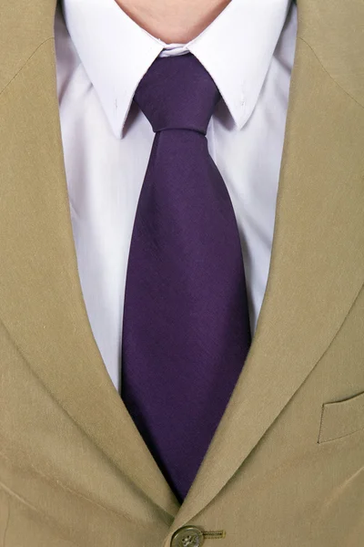 Μοβ γραβάτα — Φωτογραφία Αρχείου