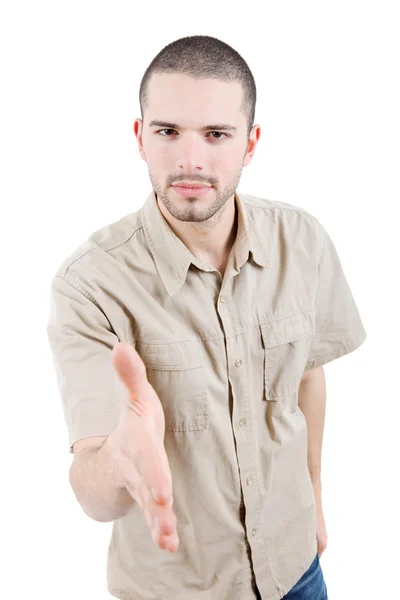 De hand schudden — Stockfoto