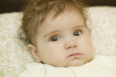 genç bebek portre
