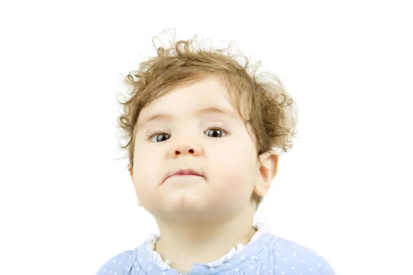 Retrato de bebê jovem — Fotografia de Stock