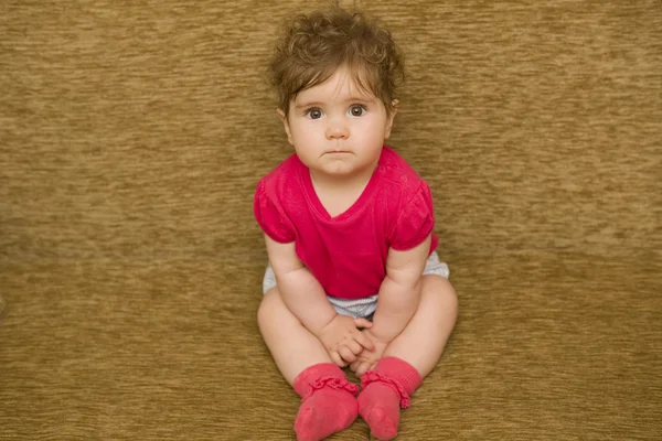 Jonge baby portret — Stockfoto