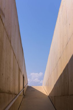 Vila Nova de Foz Coa 'daki Coa Müzesi. Coa Valley Arkeoloji Müzesi. Portekiz