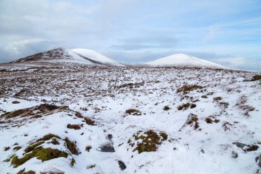 Anu 'nun Papaları' nda Kar, Co Kerry, İrlanda