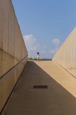 Vila Nova de Foz Coa 'daki Coa Müzesi. Coa Valley Arkeoloji Müzesi. Portekiz