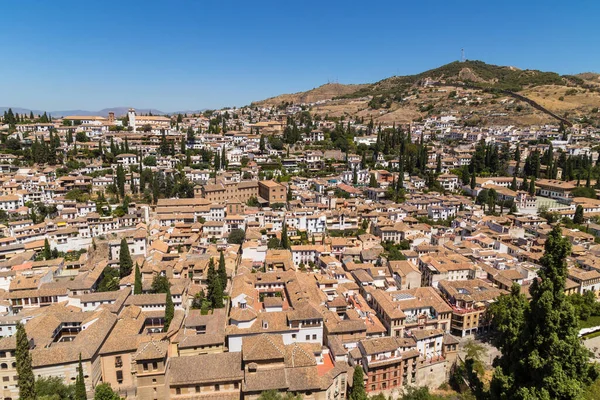 Vue Sur Ville Depuis Sommet Tour Des Armes Dans Palais — Photo