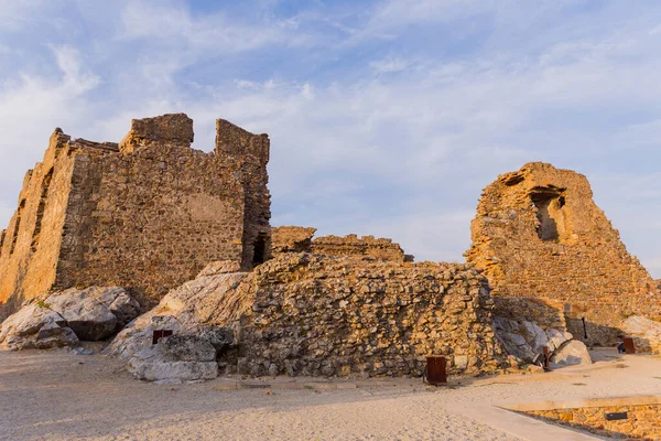 Steinturm Der Alten Burg Der Antiken Stadt Castelo Rodrigo Portugal — Stockfoto