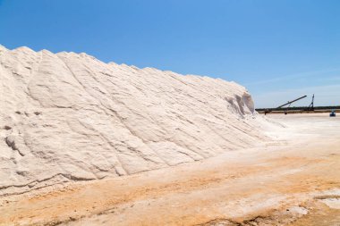 Salinas de Bonanza, Sanlucar de Barrameda, Cadiz 'de. İspanya, Endülüs 'te amblem bölgesi
