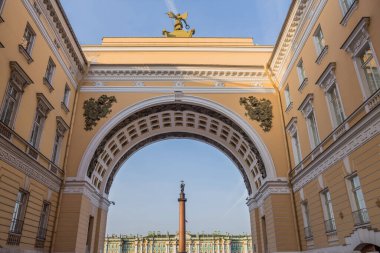Zafer Kemeri, Genelkurmay Binası. St. Petersburg, Rusya