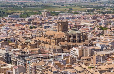 Granada Katedrali, UNESCO 'nun Dünya Mirası Bölgesi. Endülüs, İspanya.