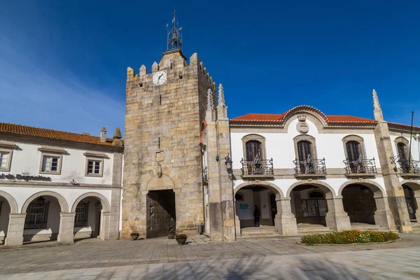 Caminha Viana Castelo Portugalia Primăria Caminha Turnul Ceas Minho Portugalia — Fotografie, imagine de stoc