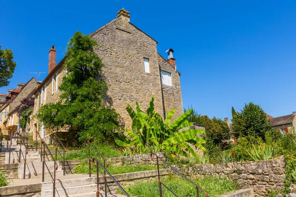 Domme Frankrike Gamla Hus Den Medeltida Staden Domme Dordogne Frankrike — Stockfoto