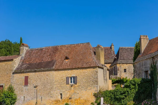 Středověké Město Beynac Cazenac Dordogne Francie — Stock fotografie