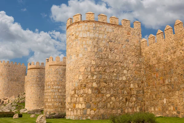 Antigua Fortificación Ávila Castilla León España —  Fotos de Stock