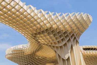 Sevilla Metropol Şemsiyesi (Sevilla Mantarı) (Las Setas De Sevilla), Plaza de la Encarnacion, Seville, İspanya, Endülüs, İspanya, Avrupa