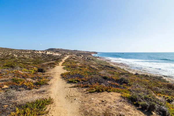 ชายฝ Alentejo ใกล ไซน โปรต เกส — ภาพถ่ายสต็อก