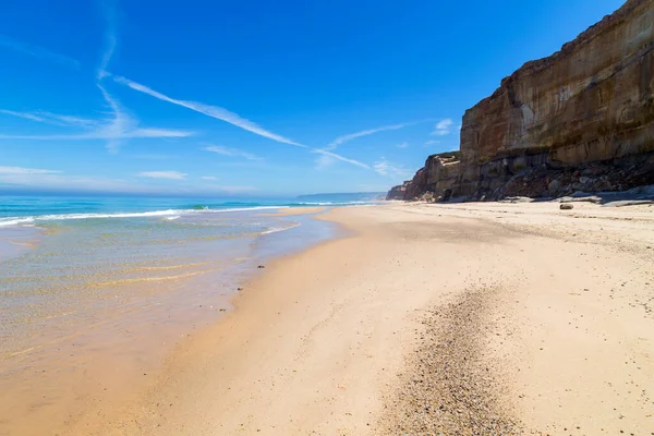 Schöner Leerer Strand Alentejo Portugal — Stockfoto