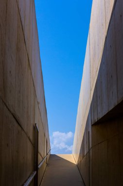 FOZ COA, PORTUGAL: Vila Nova de Foz Coa 'daki Coa Müzesi. Coa Valley Arkeoloji Müzesi. Portekiz