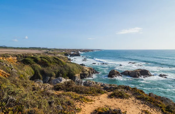 ชายฝ Alentejo ใกล ไซน โปรต เกส — ภาพถ่ายสต็อก