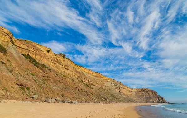 Krásná Prázdná Pláž Alentejo Portugalsko — Stock fotografie