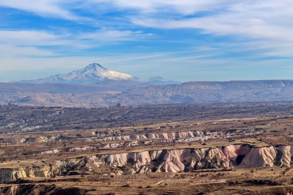 Acantilados Volcánicos Formaciones Rocosas Capadocia Anatolia Turquía — Foto de Stock