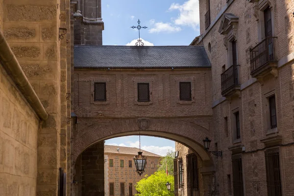 Toledo Cathedral Arch Στην Καστίλη Μάντσα Της Ισπανίας — Φωτογραφία Αρχείου