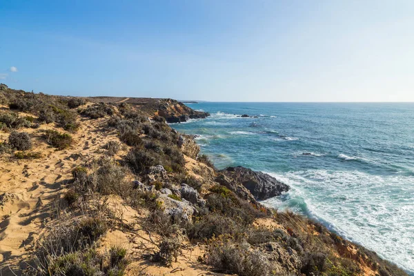 Küste Von Alentejo Bei Sines Portugal — Stockfoto