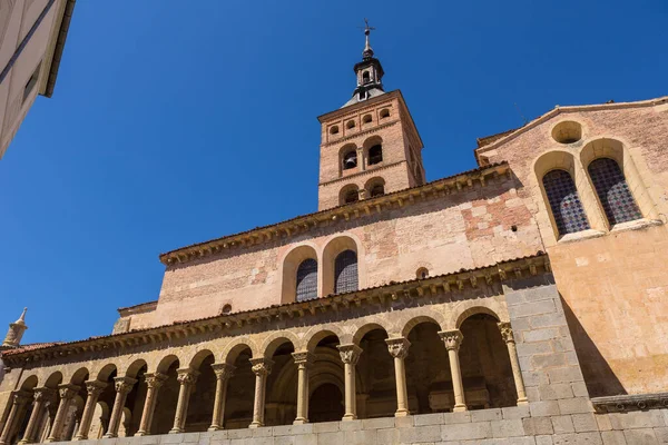 Собор Святого Мартина Старое Здание Сеговия Испания — стоковое фото
