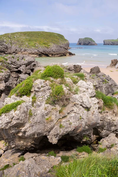 Beach Barro Llanes Picos Europa Spain — Stock Photo, Image