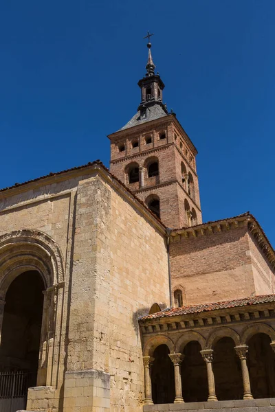 Cattedrale San Martin Vecchio Edificio Segovia Spagna — Foto Stock