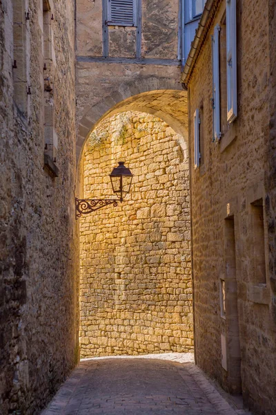 Исторические Дома Sarlat Caneda Департамент Дордонь Аквитания Франция — стоковое фото