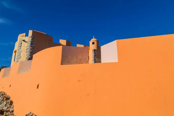 Vista Fortaleza Costera Sao Joao Das Maias Construida Siglo Xvii — Foto de Stock