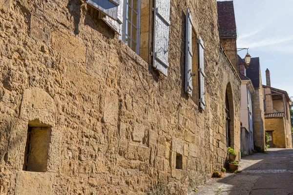 Casas Históricas Sarlat Caneda Dordoña Departamento Aquitania Francia — Foto de Stock